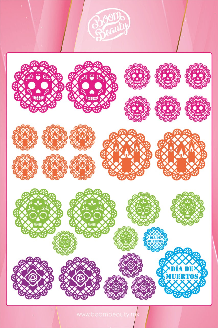 STICKERS EDICION HALLOWEEN - BOOM BEAUTY