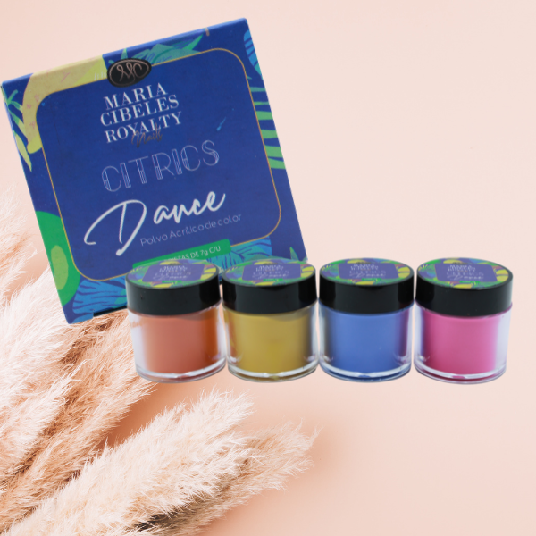 Mcroyalty - Colección De Acrílicos 4Pz - Polvos Acrilicos