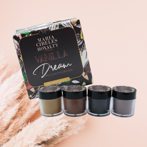 Mcroyalty - Colección De Acrílicos 4Pz - Polvos Acrilicos