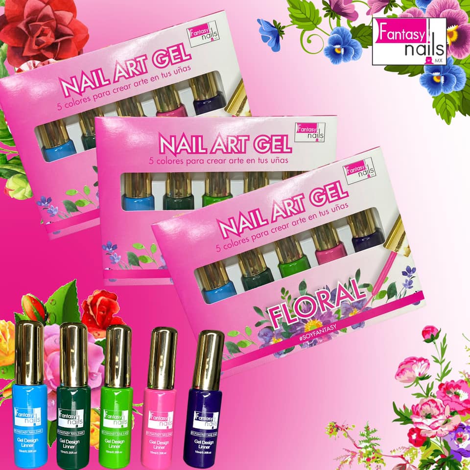 Nail Art Gel - Nail Gel Floral