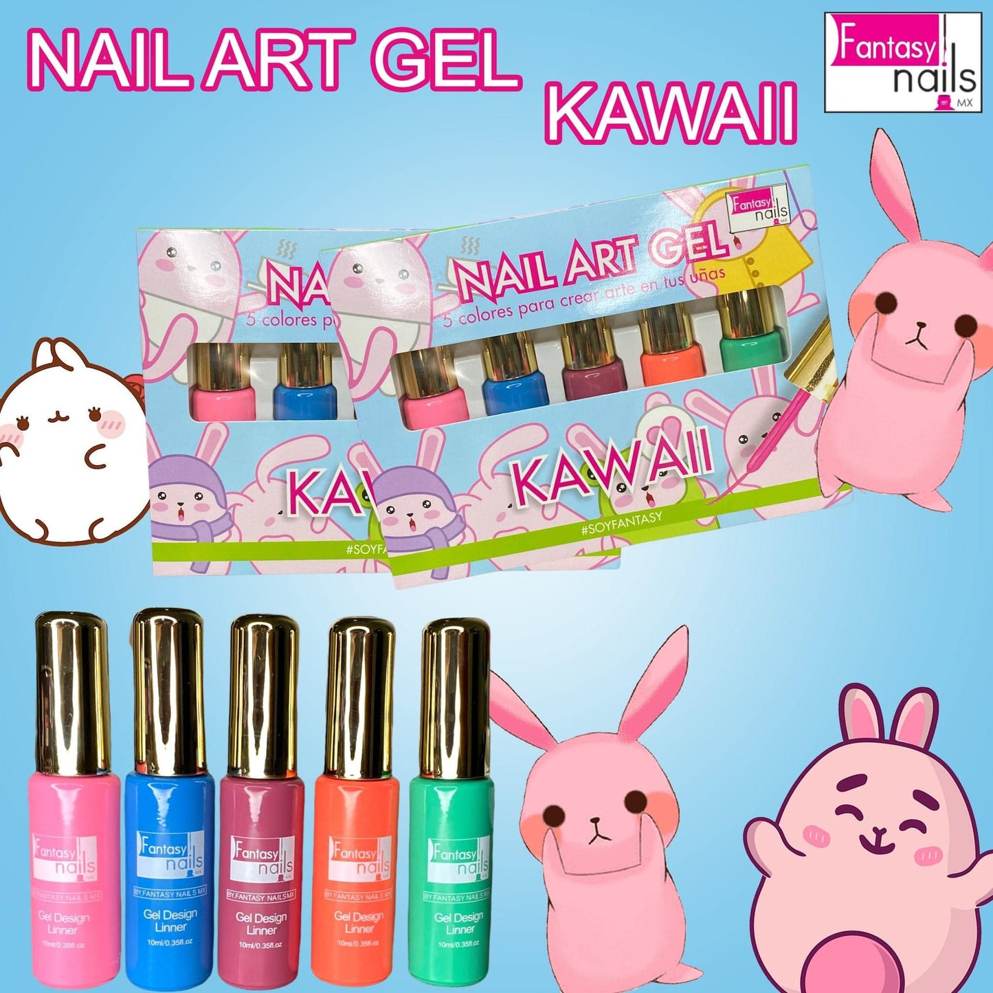 Nail Art Gel - Nail Gel Kawai