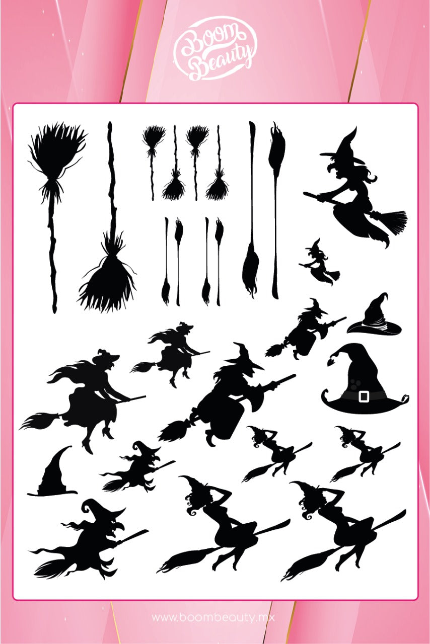 STICKERS EDICION HALLOWEEN - BOOM BEAUTY