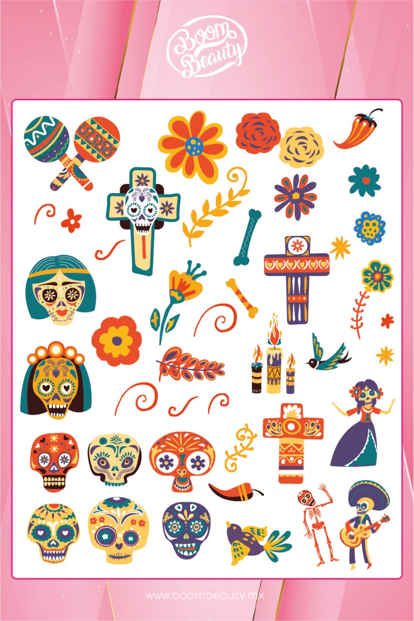 STICKERS EDICION HALLOWEEN - BOOM BEAUTY