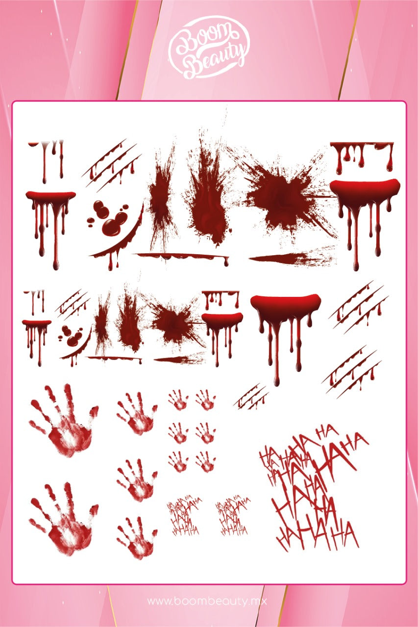 STICKERS EDICION HALLOWEEN - BOOM BEAUTY