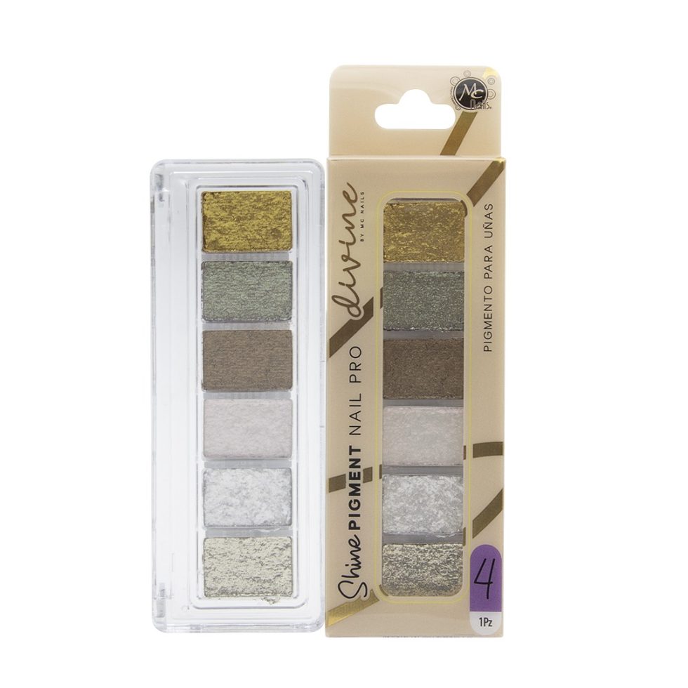Divine Shine paleta de pigmentos #04 MC NAILS