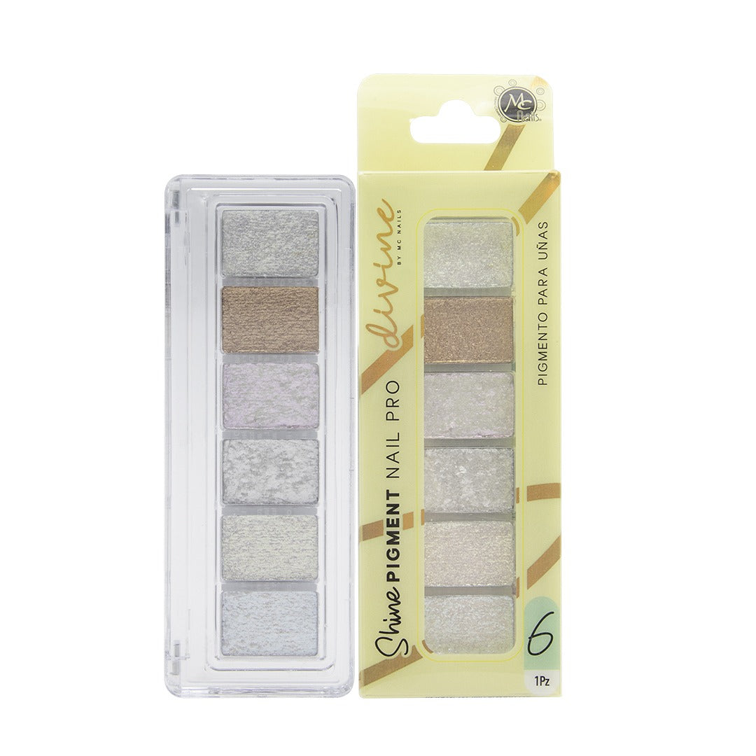 Divine Shine paleta de pigmentos #06 MC NAILS