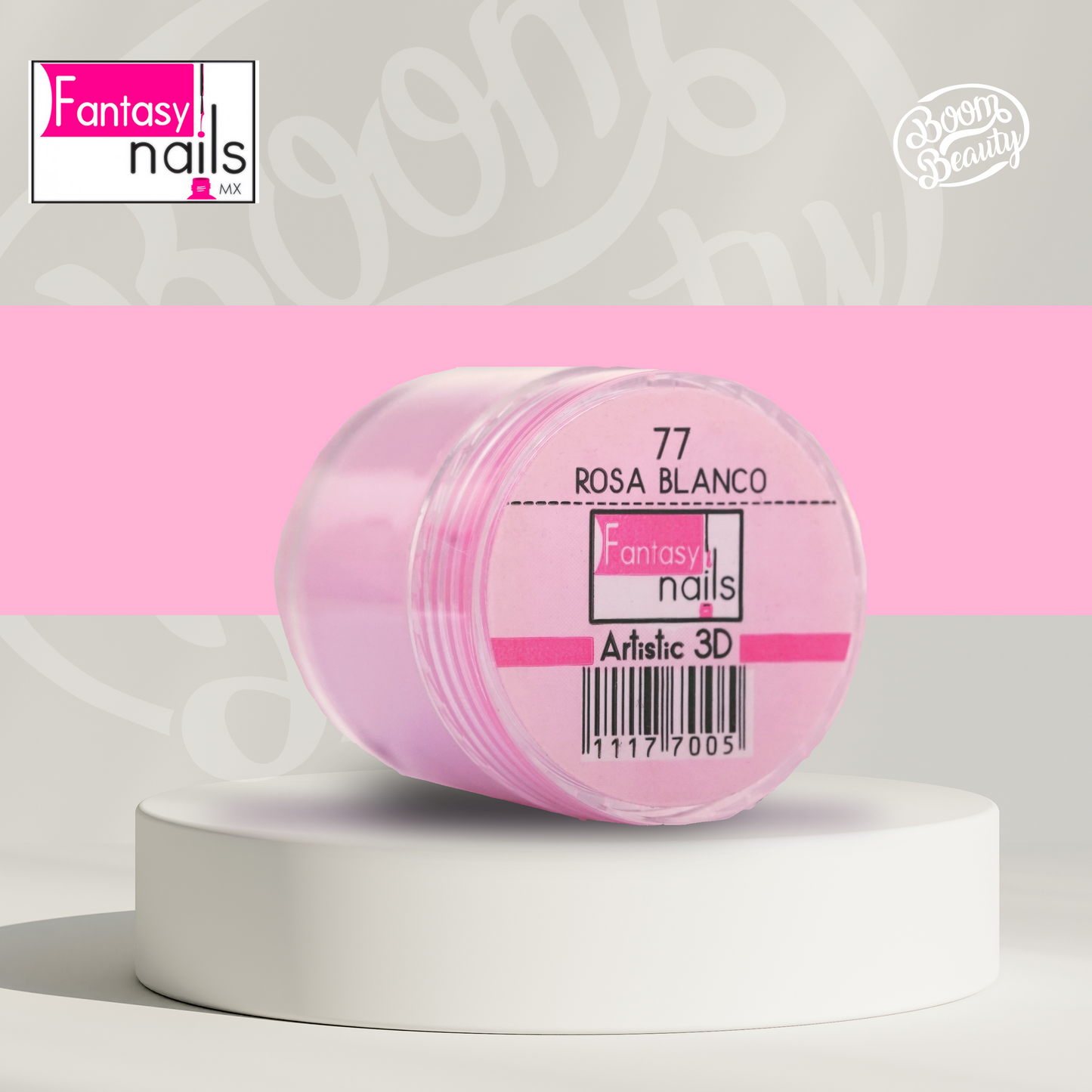 Acrilicolor - #77 Rosa Blanco