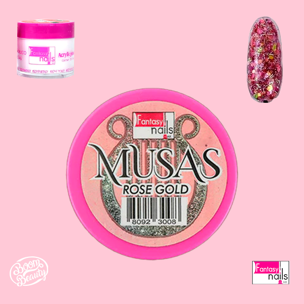 Acrilico Musas - Rosegold