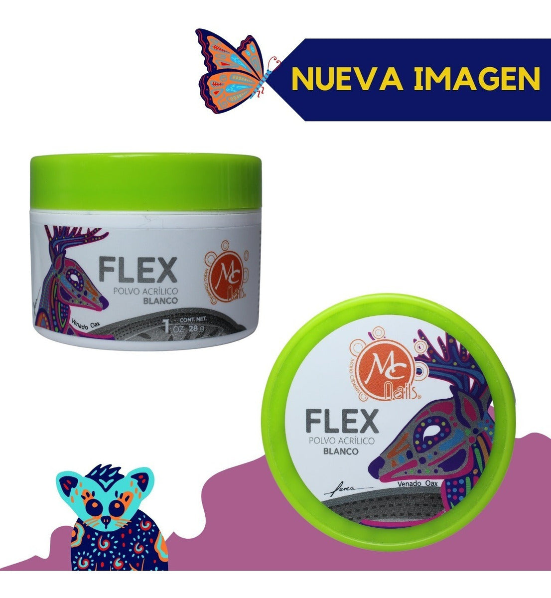 Mc - Polvo Acrilico 2 Oz