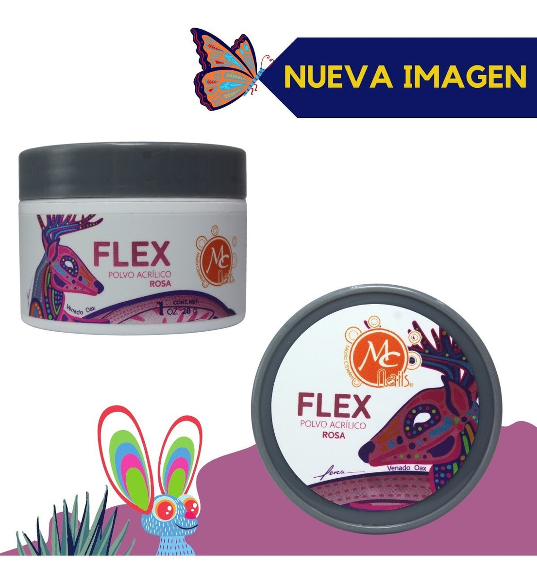 Mc - Polvo Acrilico 1 Oz