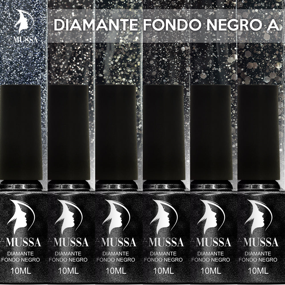 GAMA Diamante fondo negro - MUSSA