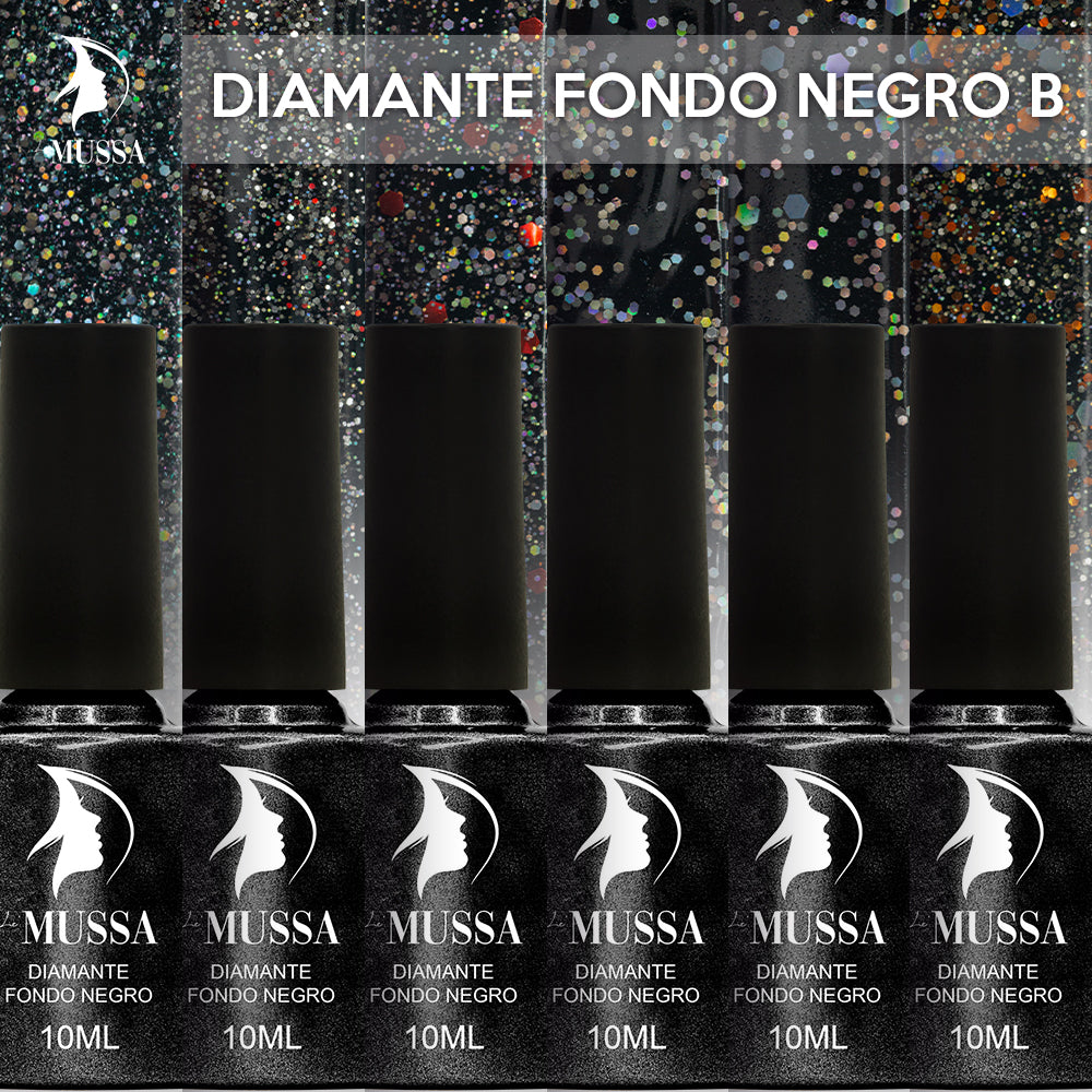 GAMA Diamante fondo negro - MUSSA