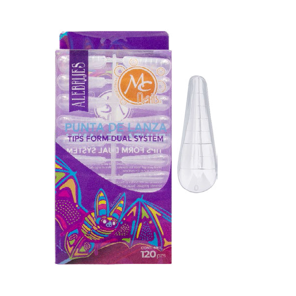 Tips Dual System Punta Lanza 120 pzs