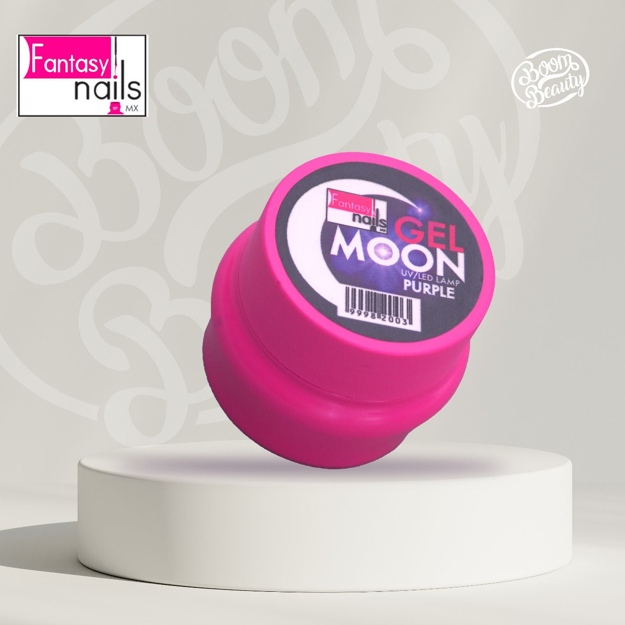Gel Painting Moon