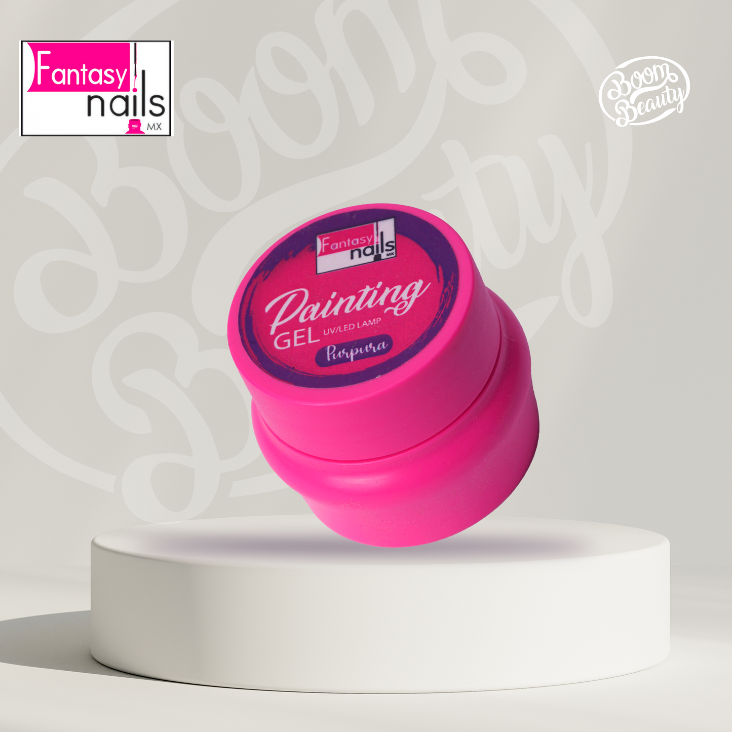 Gel Painting - Purple