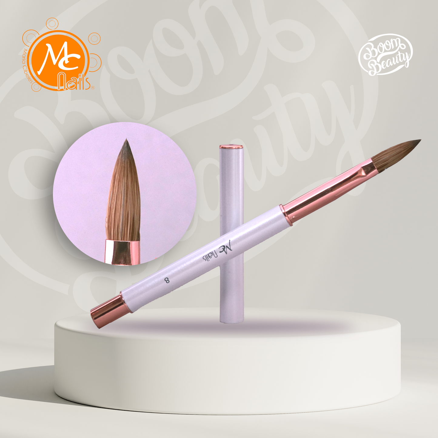 Pincel Kolinsky Blanco Pro - Profesional