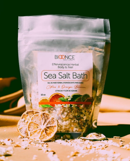 Sal de mar Efervescente hierbas y extractos 500gr