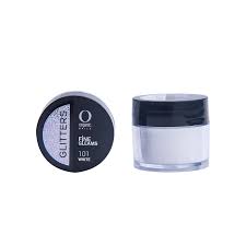 Glitter Organic Nails -101 White