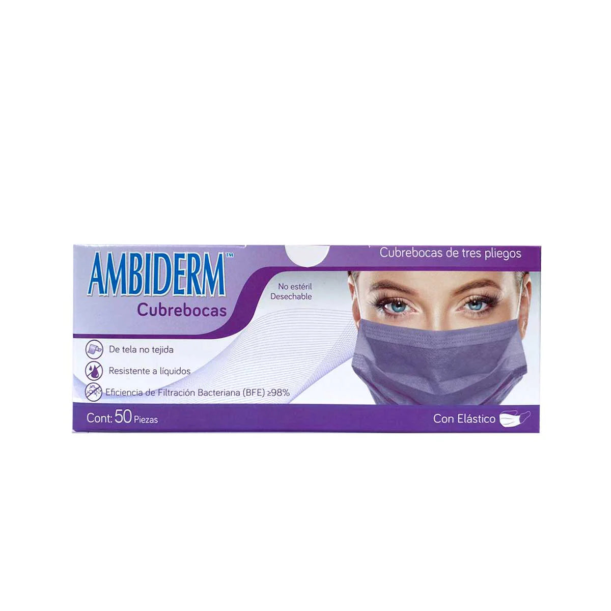 Caja de cubrebocas Ambiderm