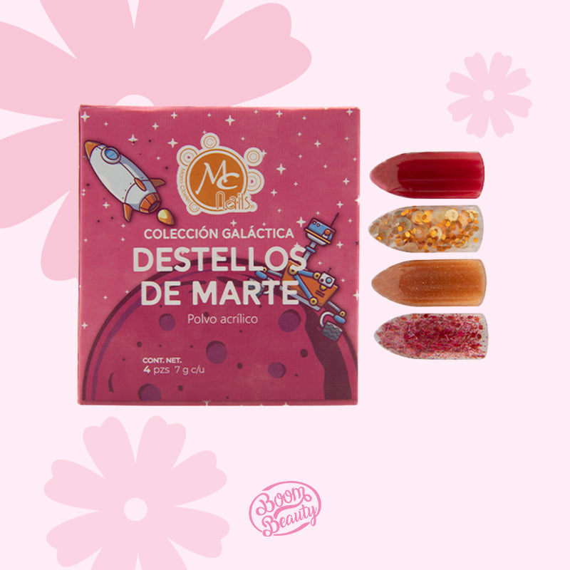 Mc - Caja De Polvo Acrilico 4 Pz