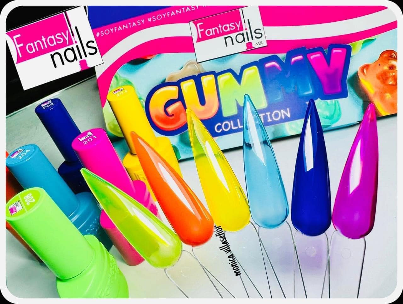 Coleccion Gummy Edicion Limitada Fantasy nails