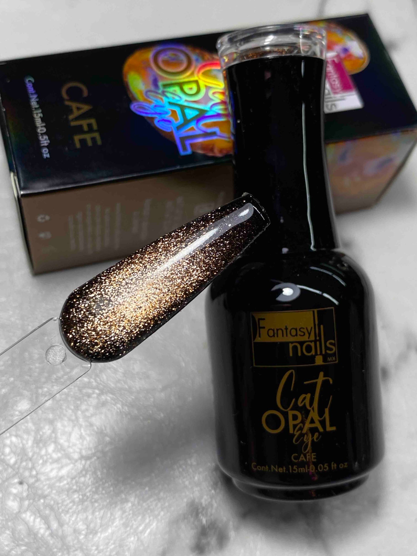 Gel Cat Eye Opal Café