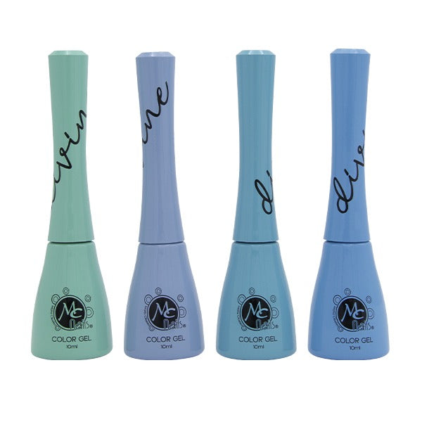 Divine Gel 3 pasos Colección 04 SPIRITUAL 4pz 10ml c/u