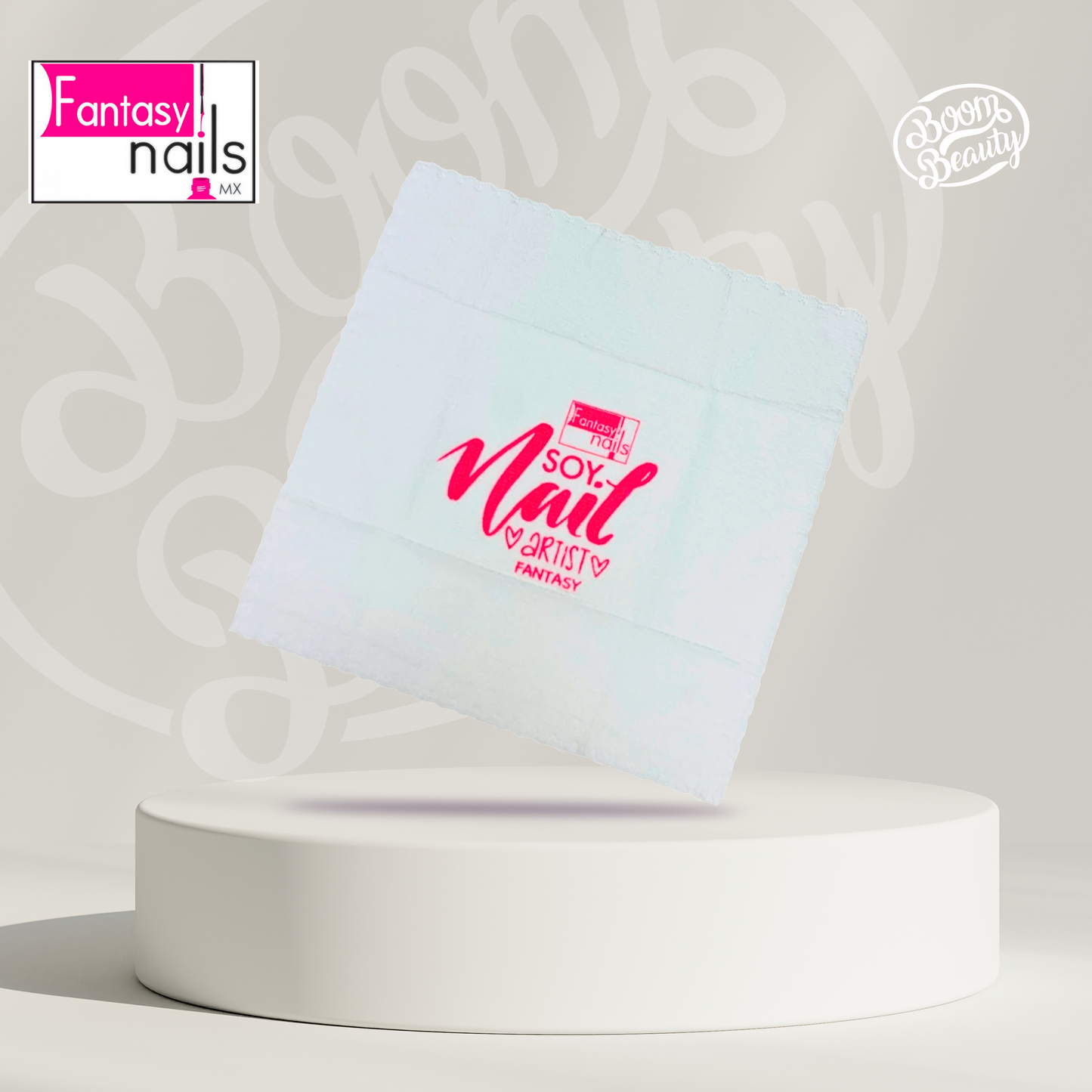 Toalla blanca - Fantasy nails
