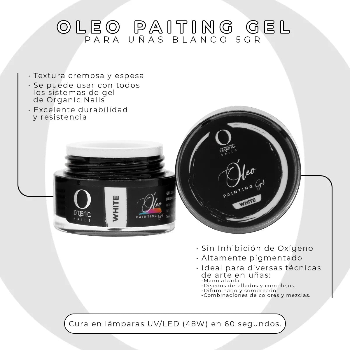 Óleo Painting Gel White