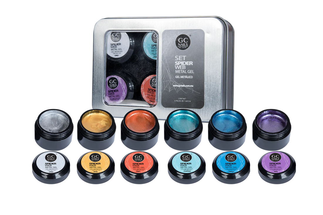 Spider Gel (Paquete Con 6 Colores)