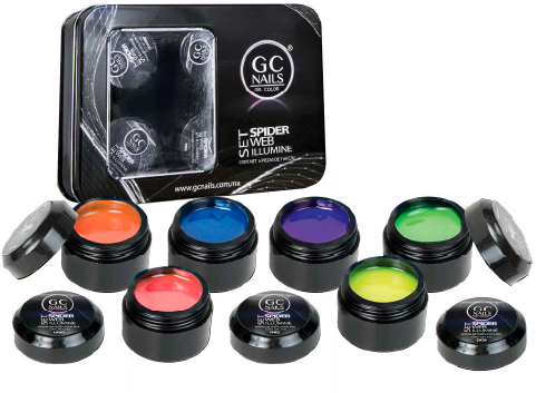 Spider Gel (Paquete Con 6 Colores)