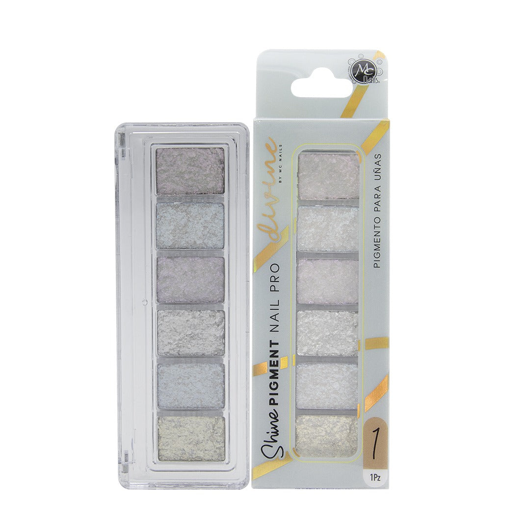 Divine Shine paleta de pigmentos #01 MC NAILS