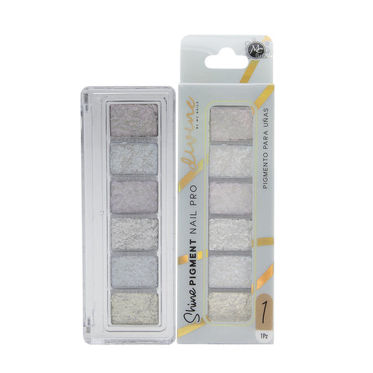 Divine Shine paleta de pigmentos #01 MC NAILS