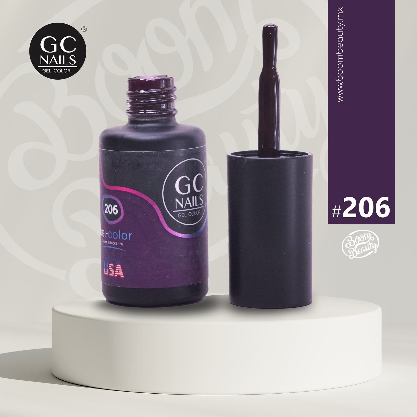 Gel Bel-Color 12 ml. Gamuza 206