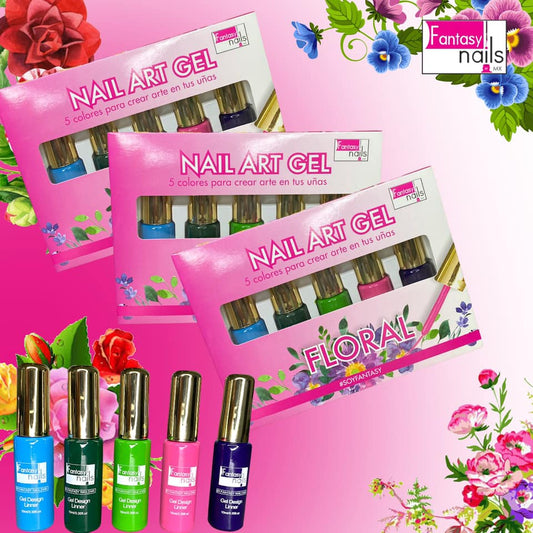 Nail Art Gel  - Nail Gel Floral