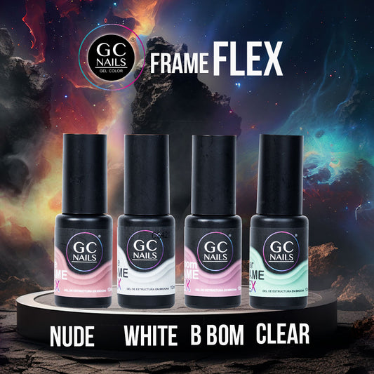 GEL ESTRUCTURAL EN BROCHA FRAME FLEX 12 ML
