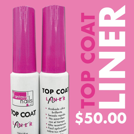 Gel Linner Top coat Fantasy Nails