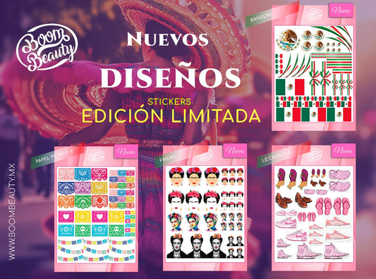 STICKERS EDICION LIMITADA - BOOM BEAUTY