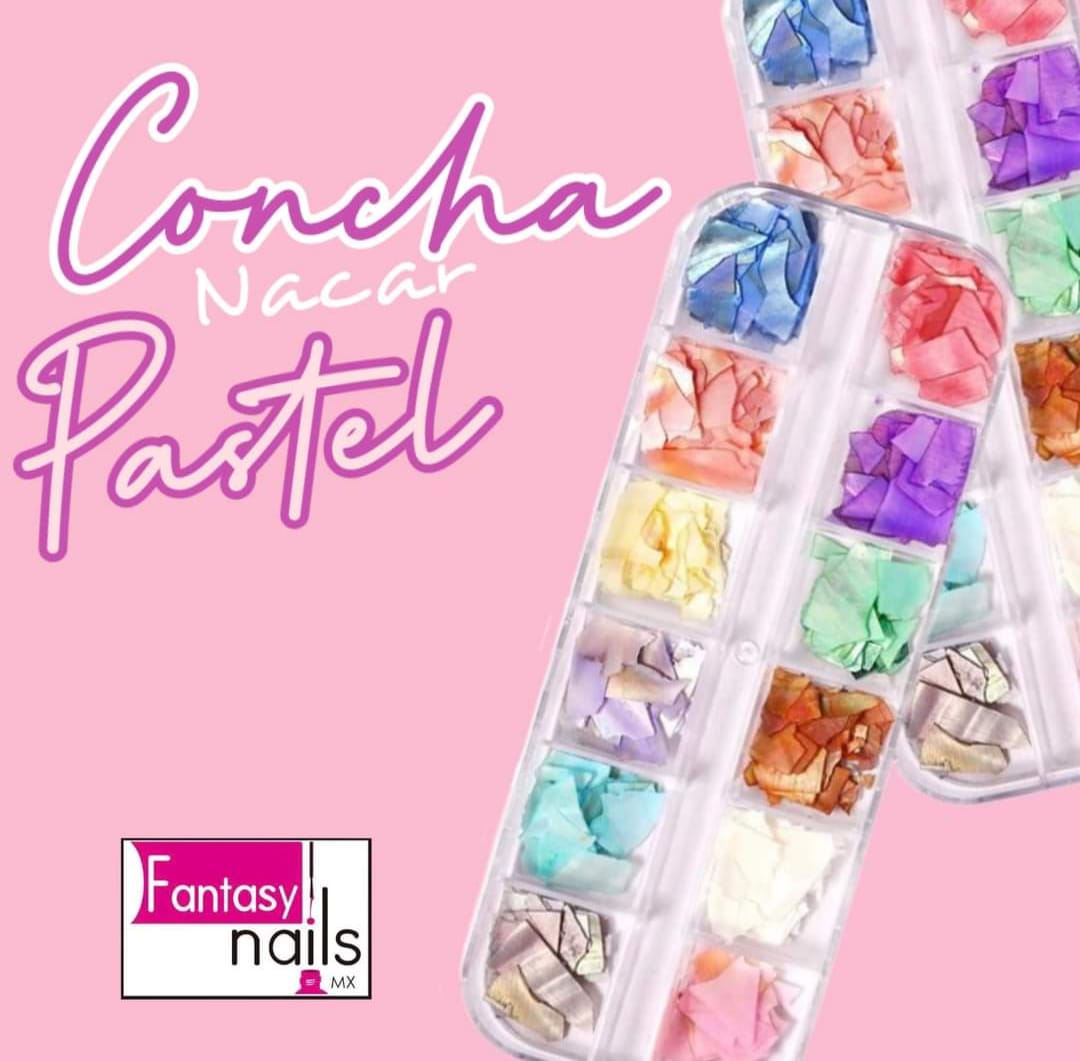 Decoracion- Concha nacar pastel