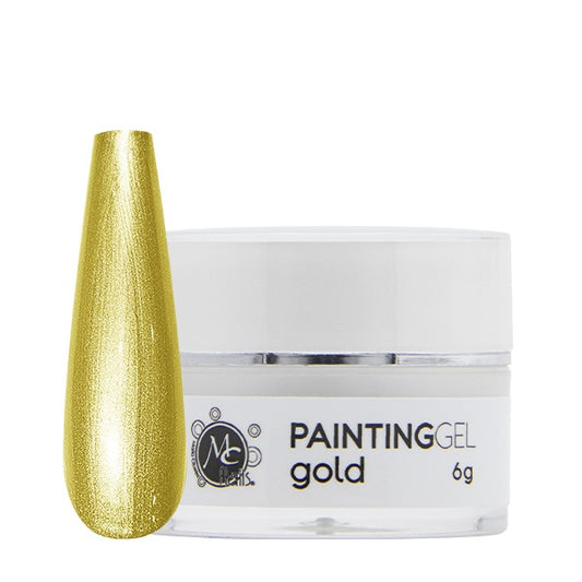 Mc Divine Painting gel Nail Ink Gold 6g