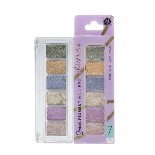 Divine Shine paleta de pigmentos #07 MC NAILS