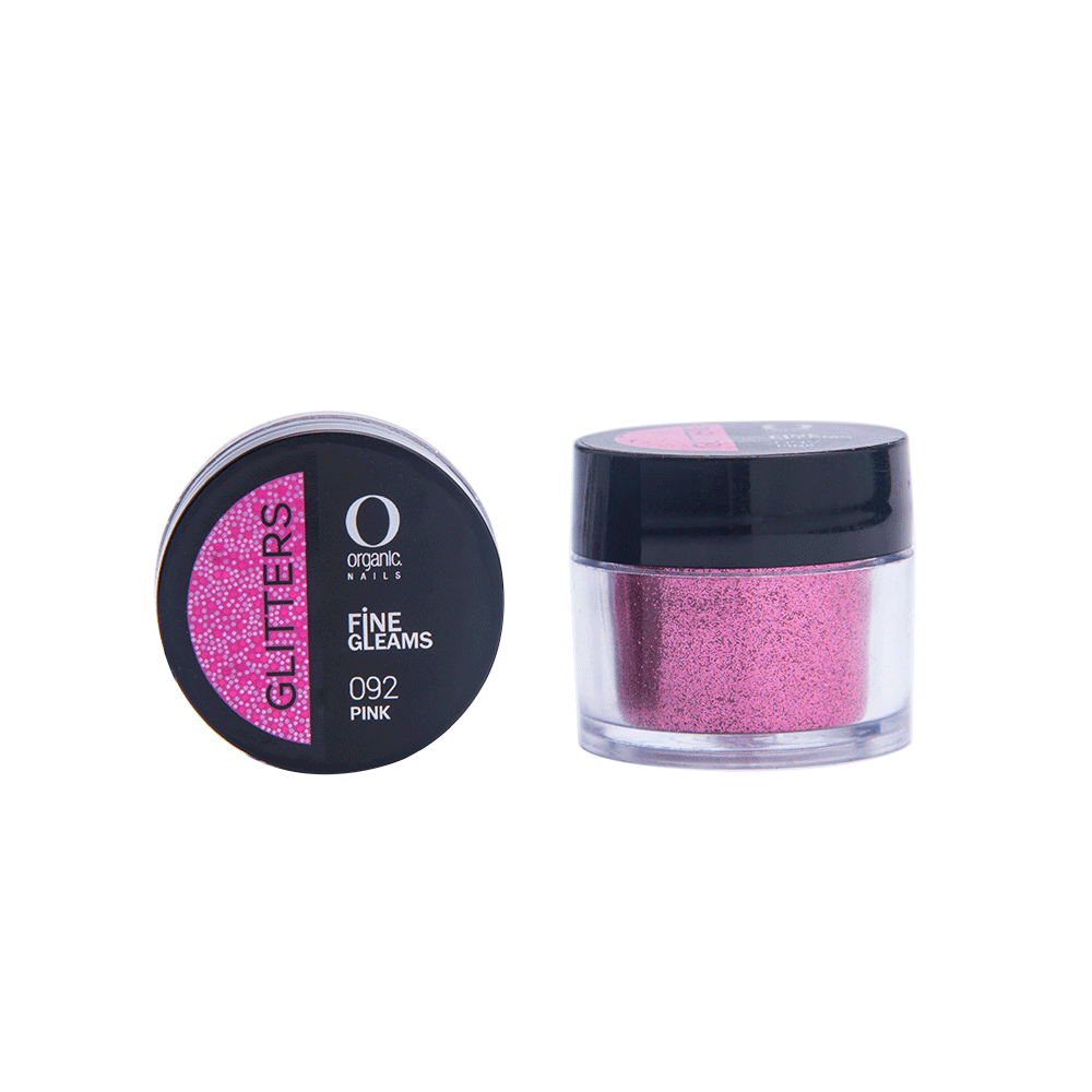 Glitter Organic Nails -092 Pink