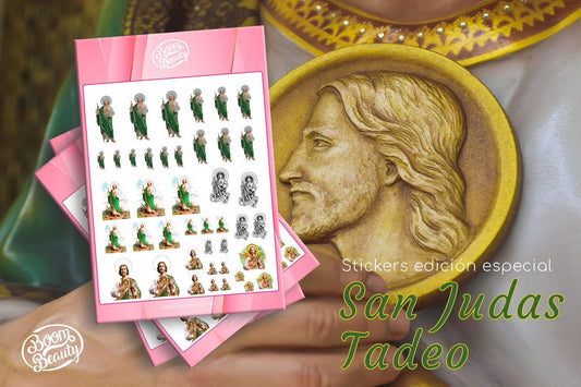 STICKERS SAN JUDAS TADEO - BOOM BEAUTY