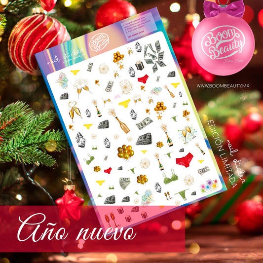 STICKERS EDICION CHRISTMAS BOOM BEAUTY