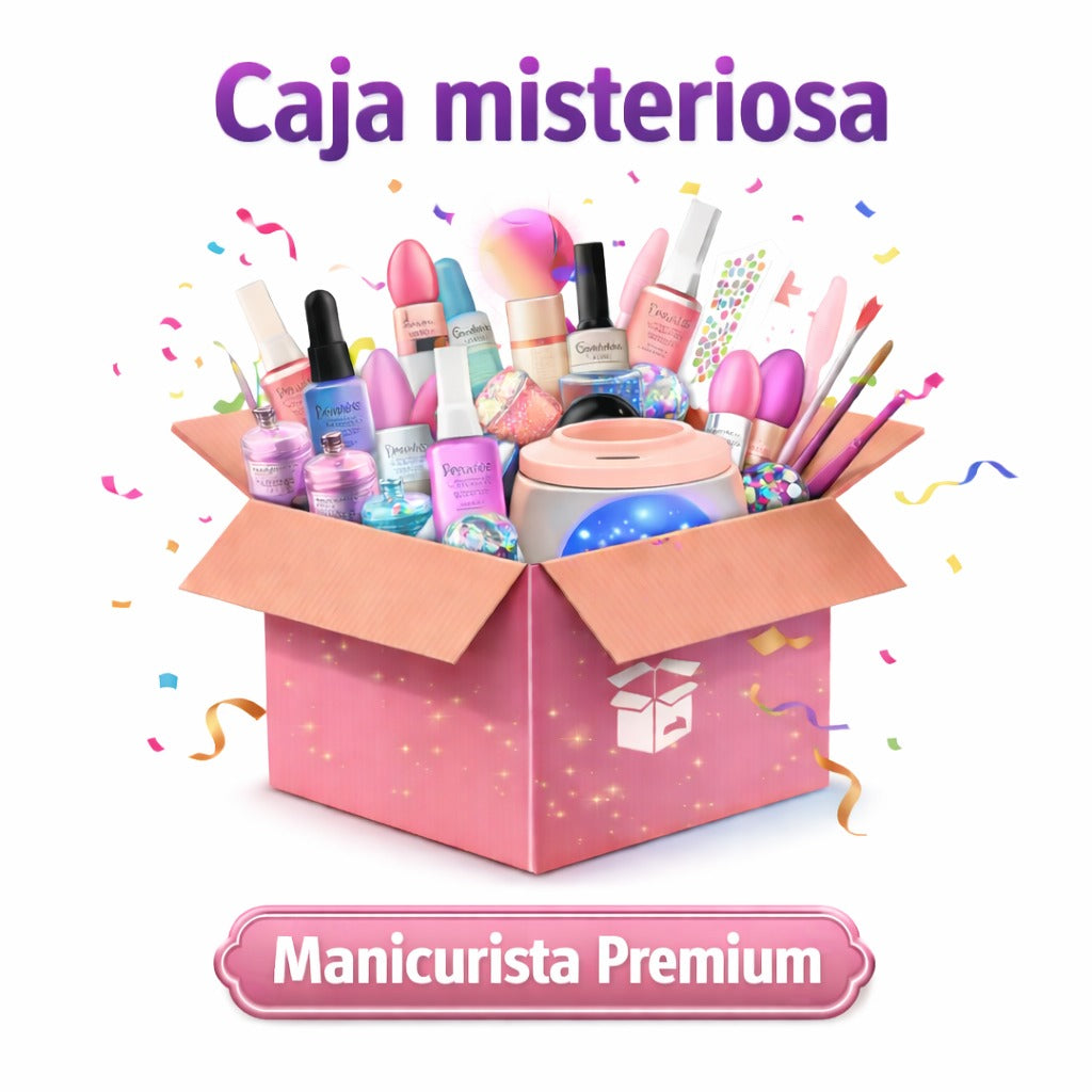 CAJA MISTERIOSA - Manicurista Premium (Material para uñas)