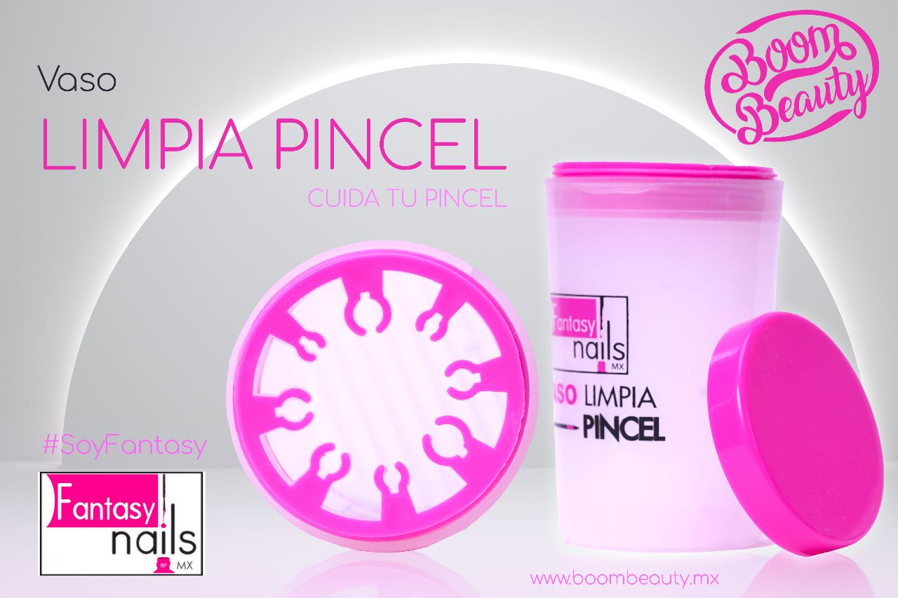 Vaso limpia pincel