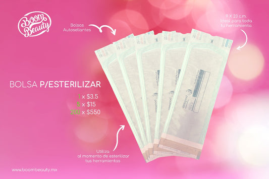 Bolsa esterilizador (Papel y plástico)