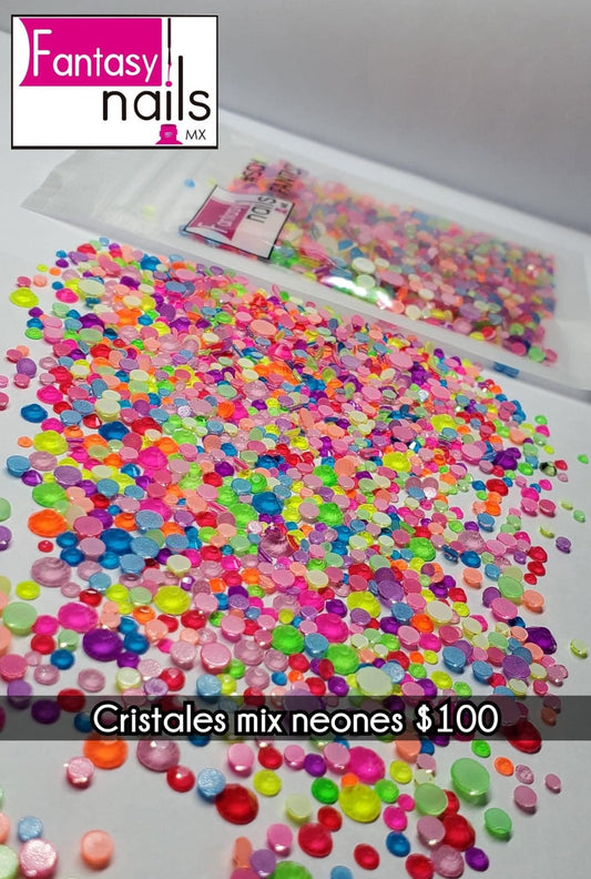 Cristales mix neón