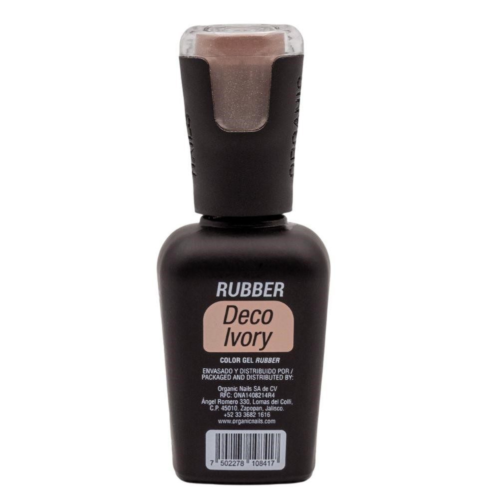 Rubber Deco Ivory  - Organic Nails