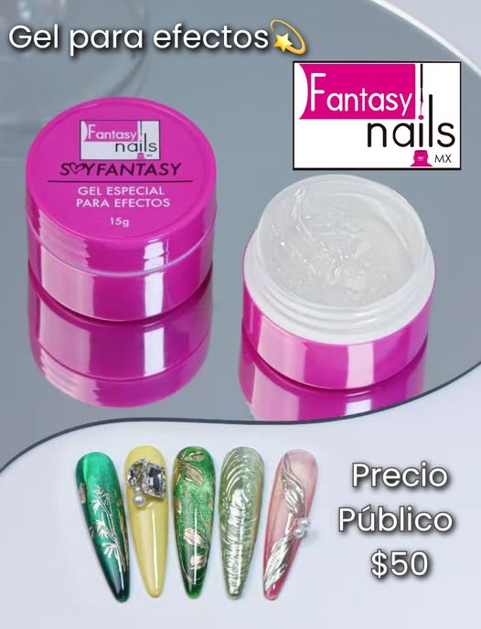 Gel para efectos Fantasy nails